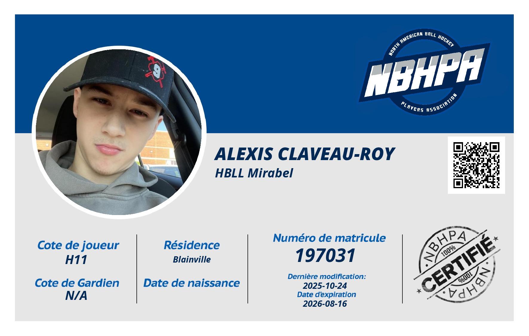 Alexis Claveau-Roy