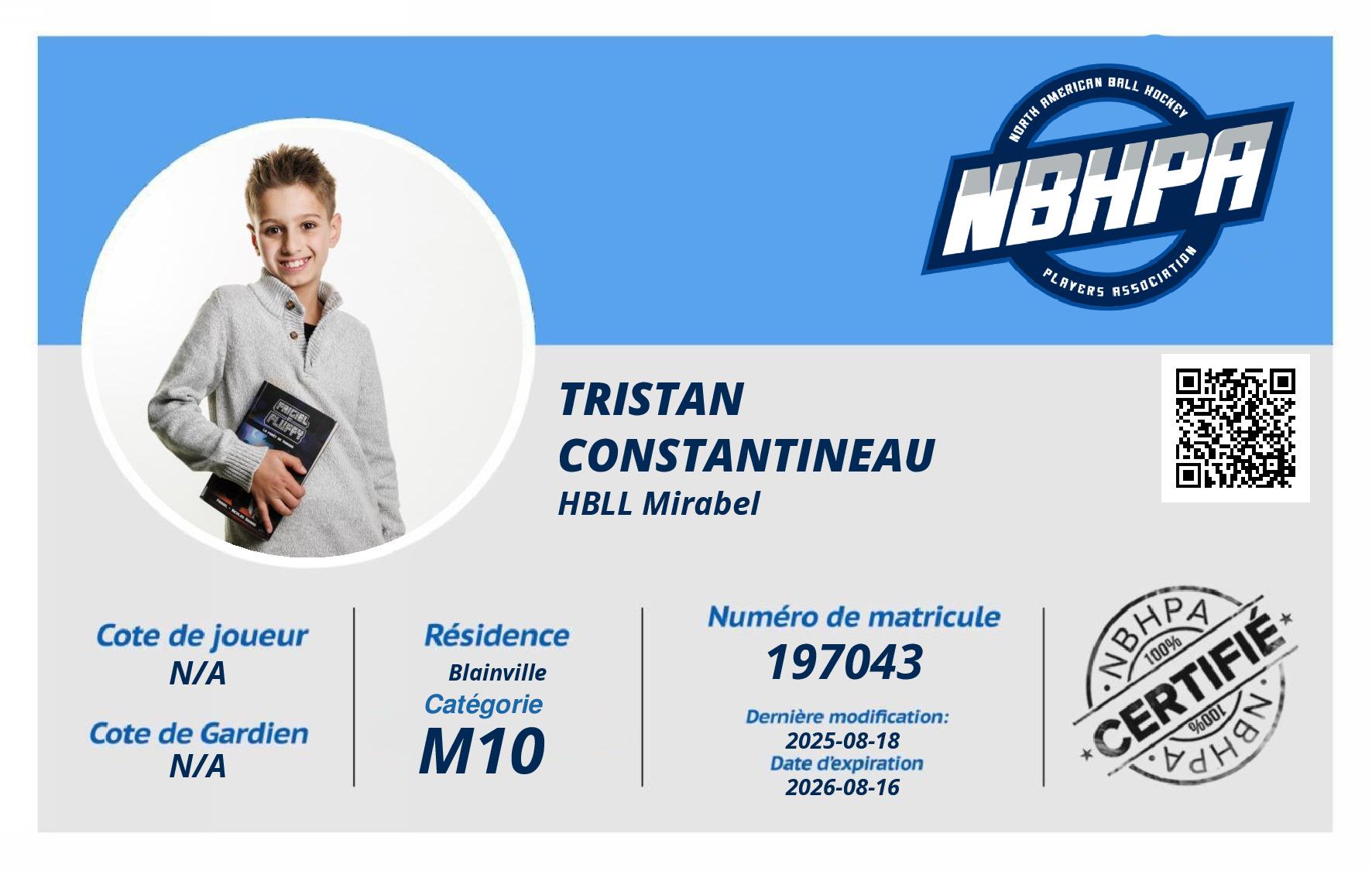 Tristan Constantineau