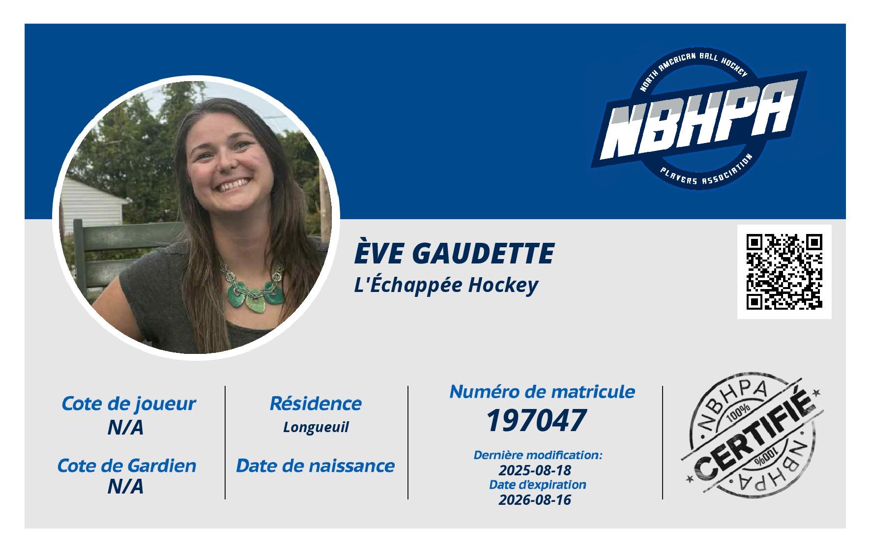 Ève Gaudette
