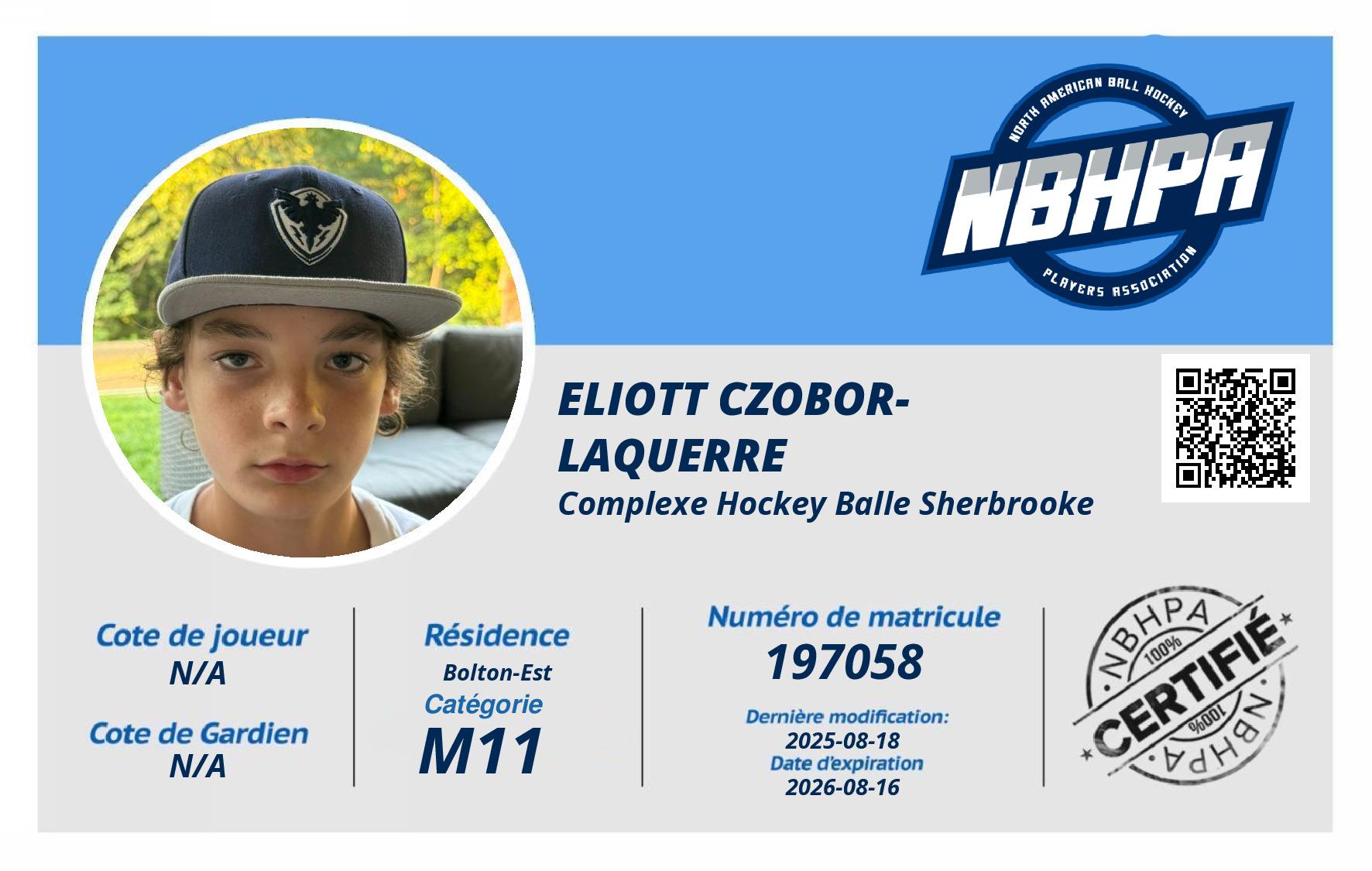 Eliott Czobor-Laquerre