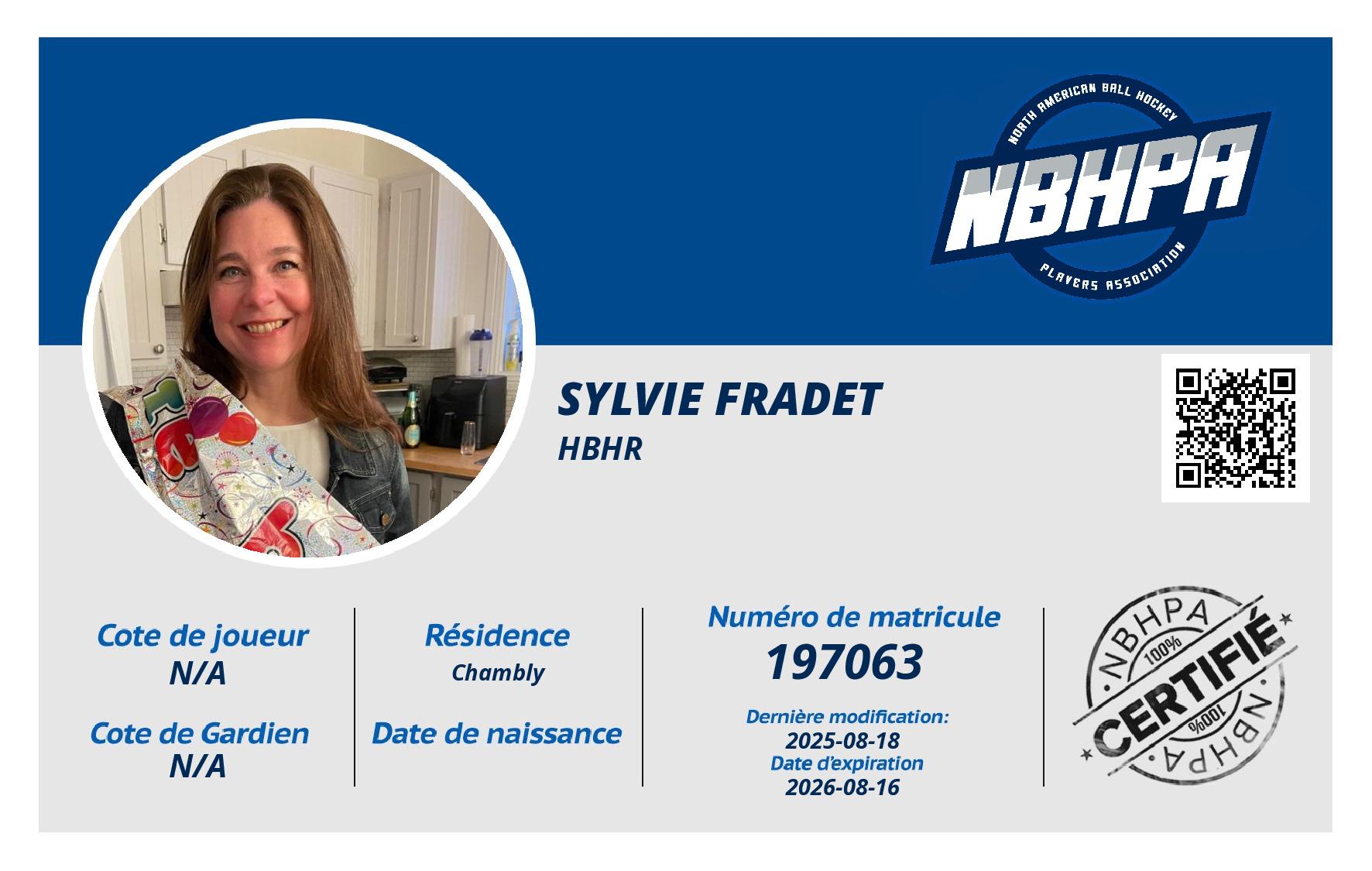 Sylvie Fradet