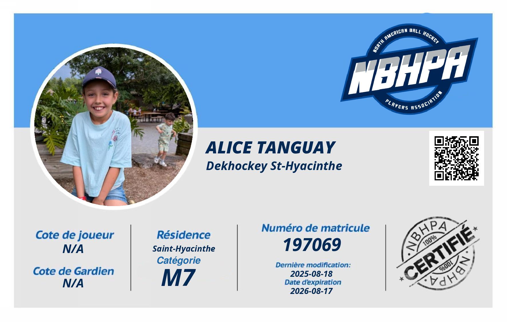 Alice Tanguay