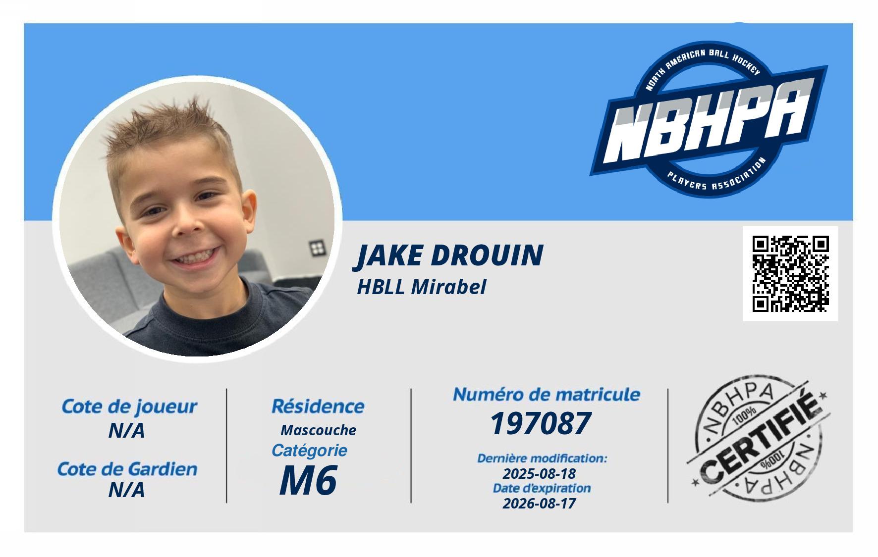 Jake Drouin