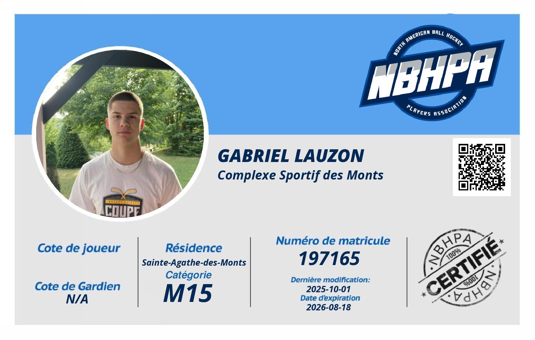 Gabriel Lauzon