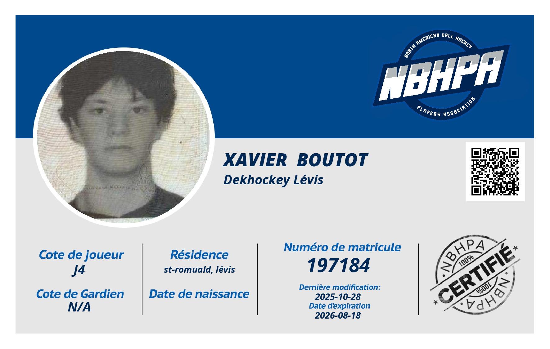 Xavier  Boutot