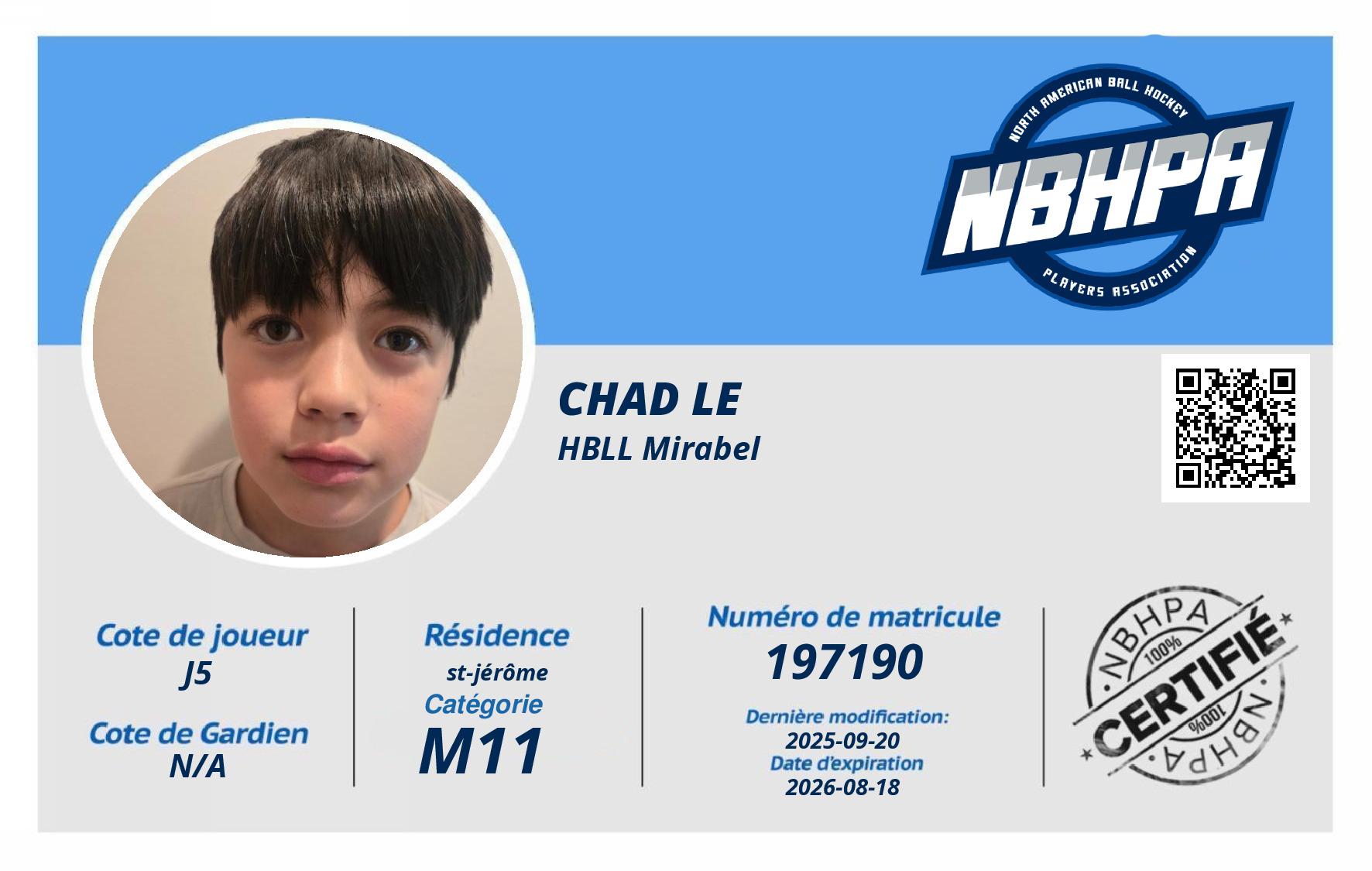 Chad Le