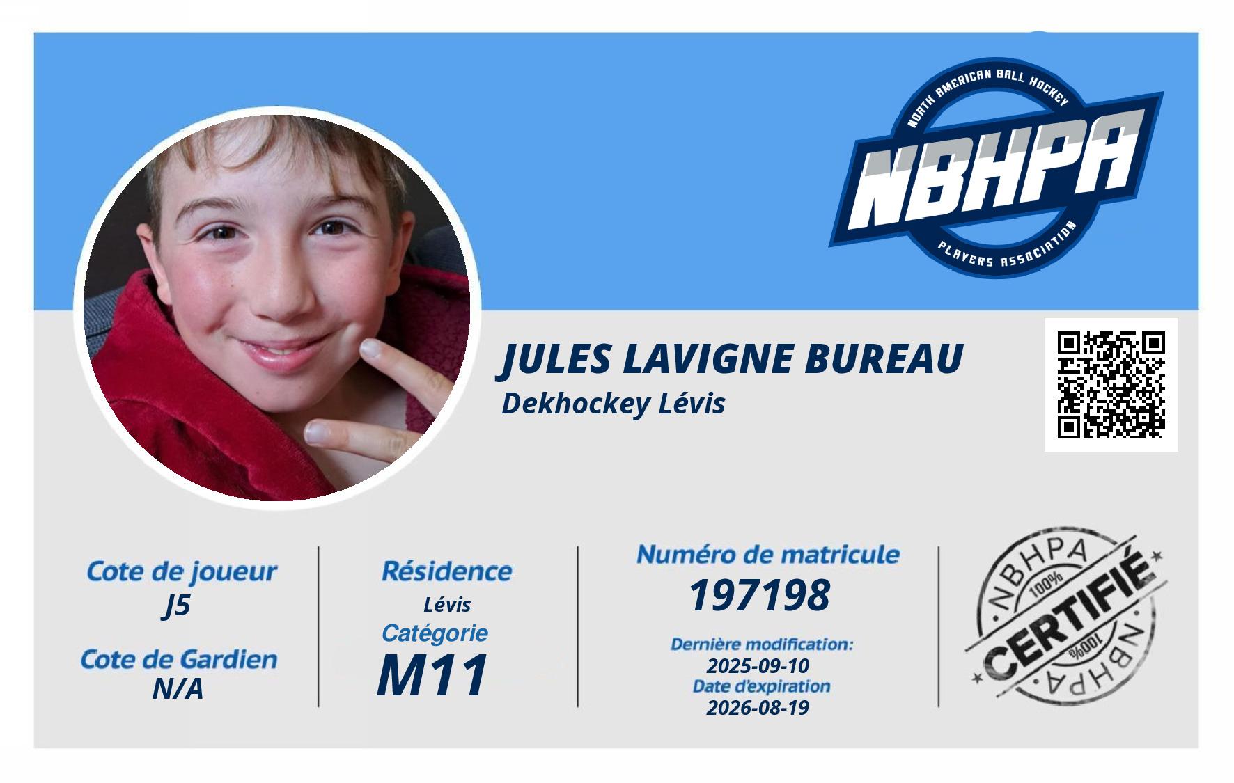 Jules Lavigne Bureau