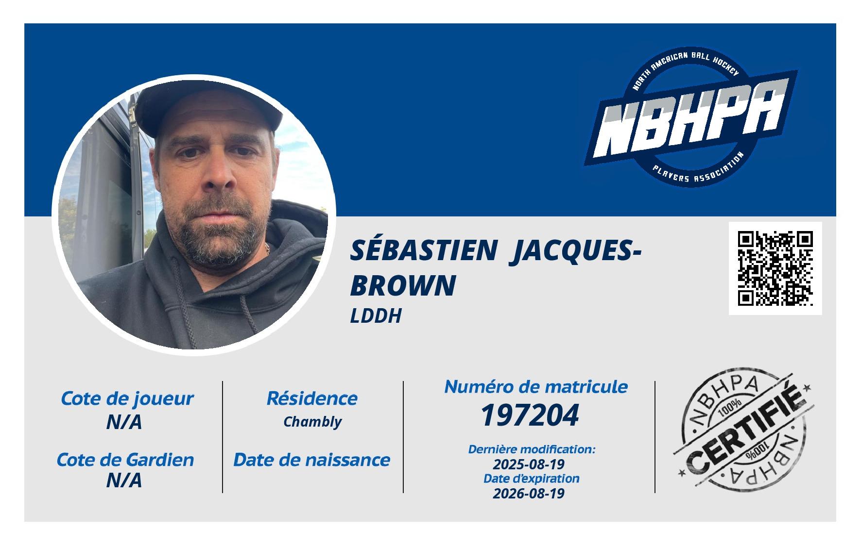 Sébastien  Jacques-Brown