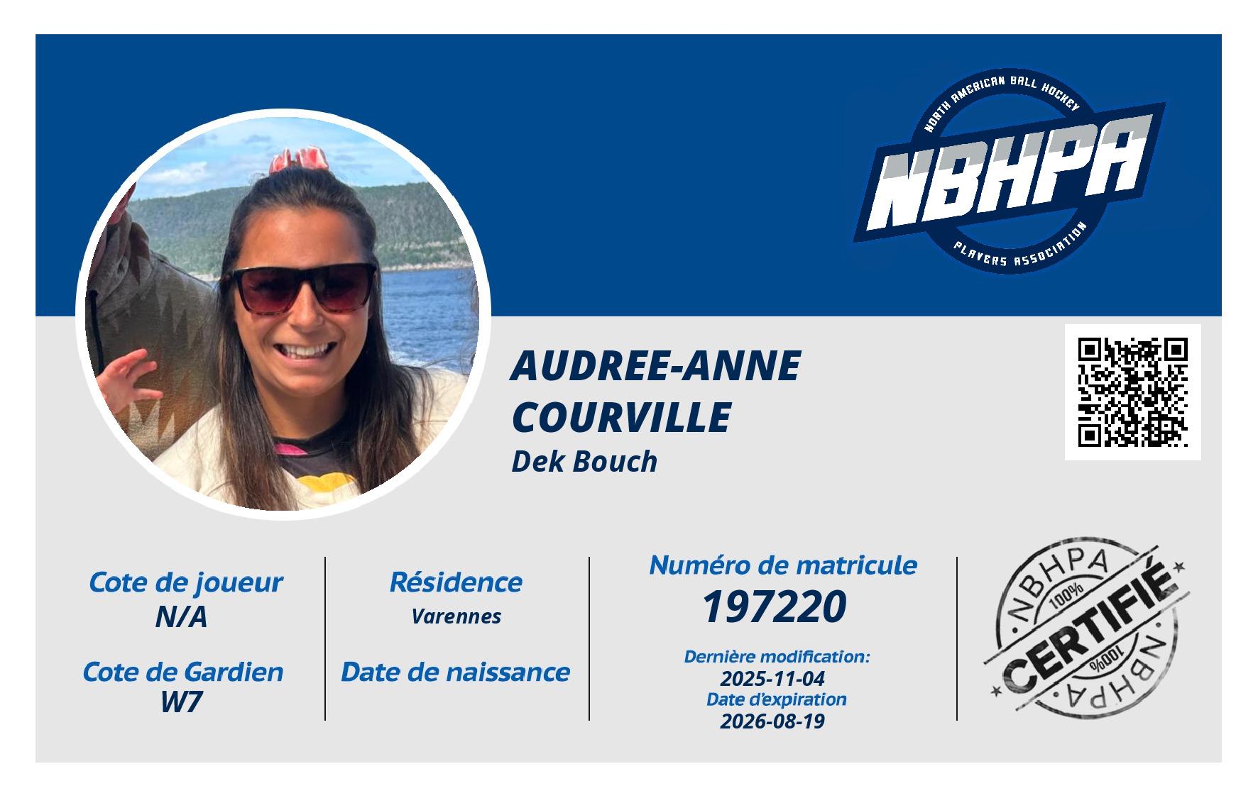 Audree-anne Courville