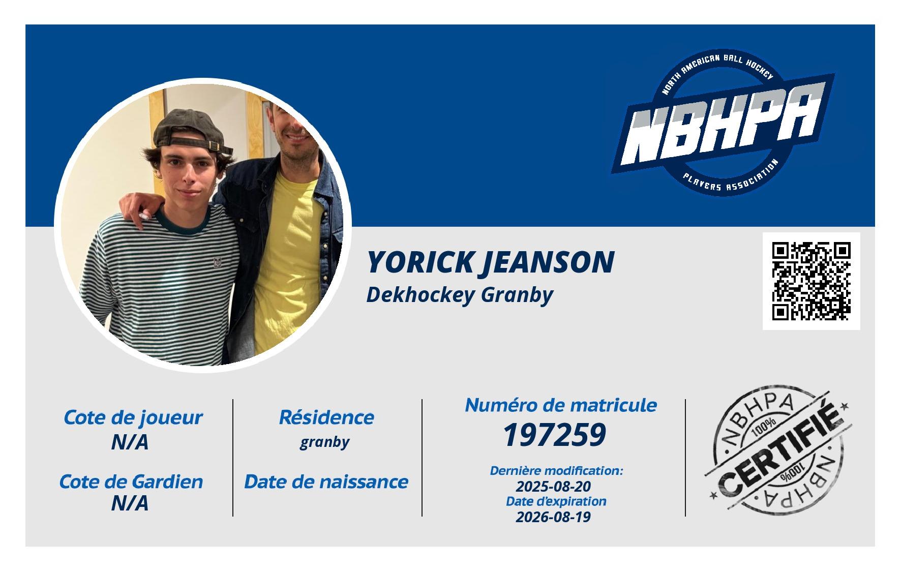 Yorick Jeanson