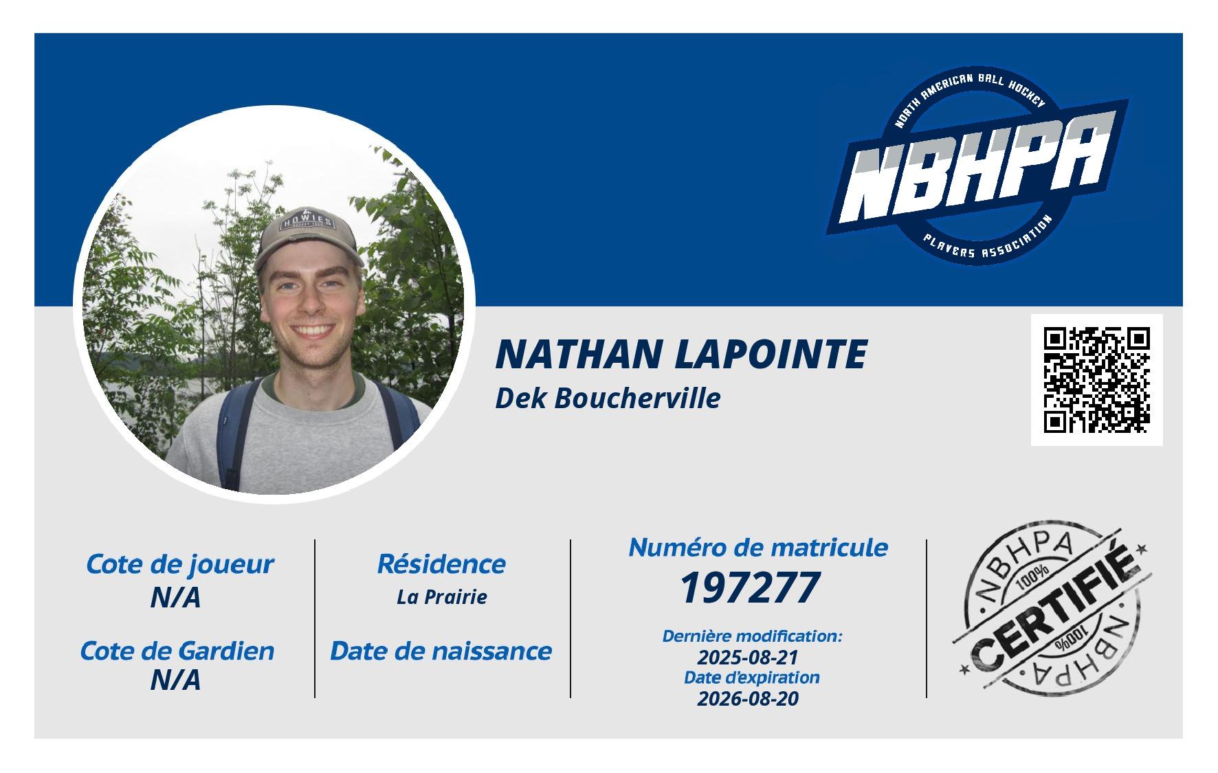 Nathan Lapointe
