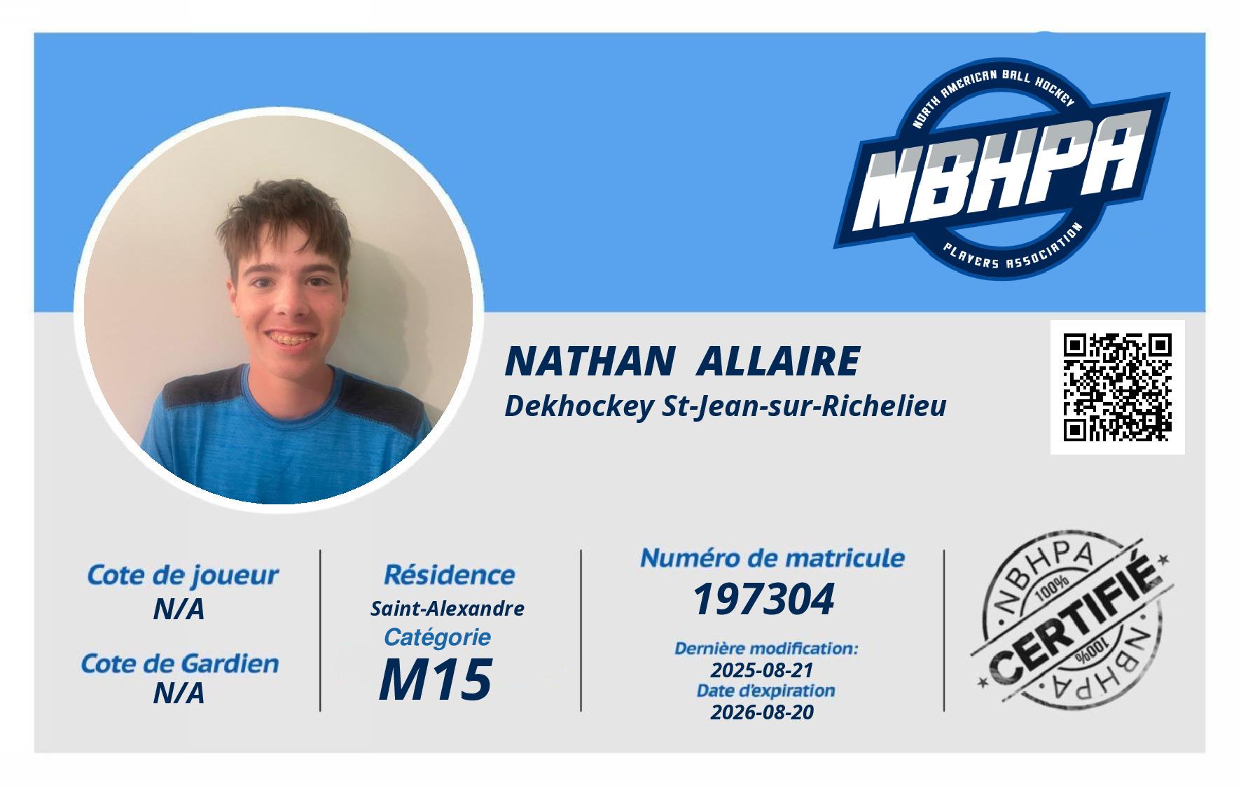Nathan  Allaire