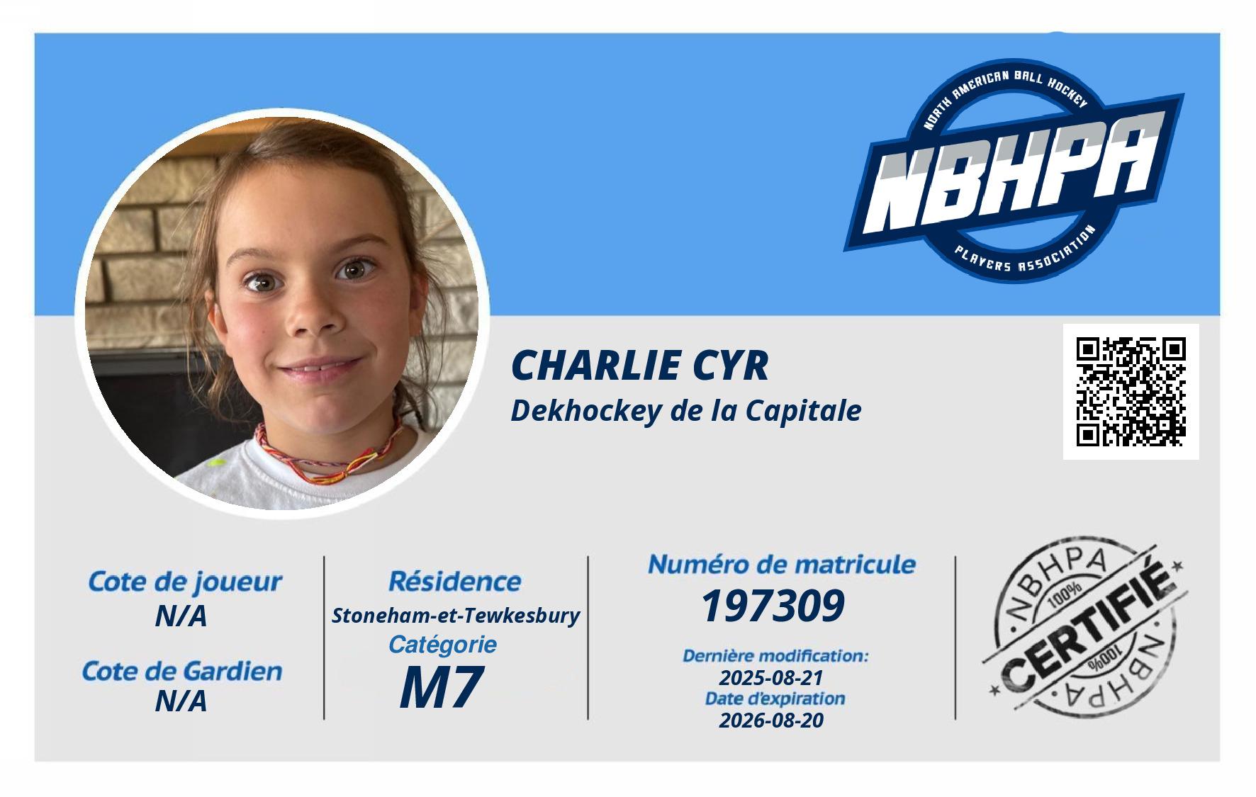 Charlie Cyr