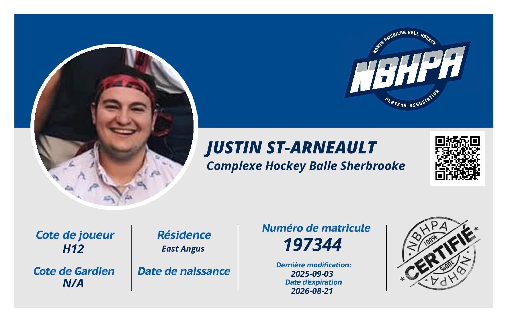 Justin St-arneault 
