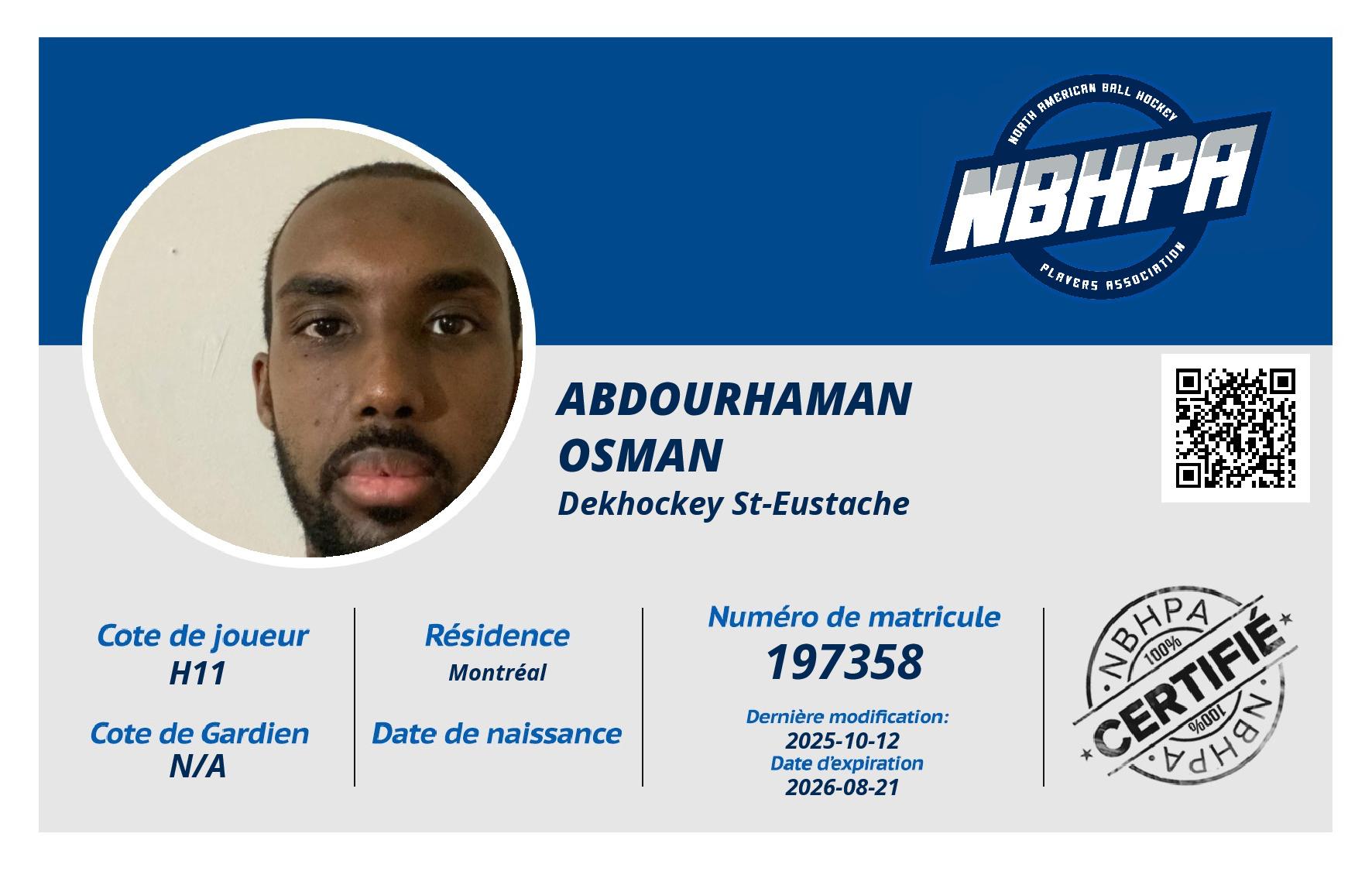 Abdourhaman Osman