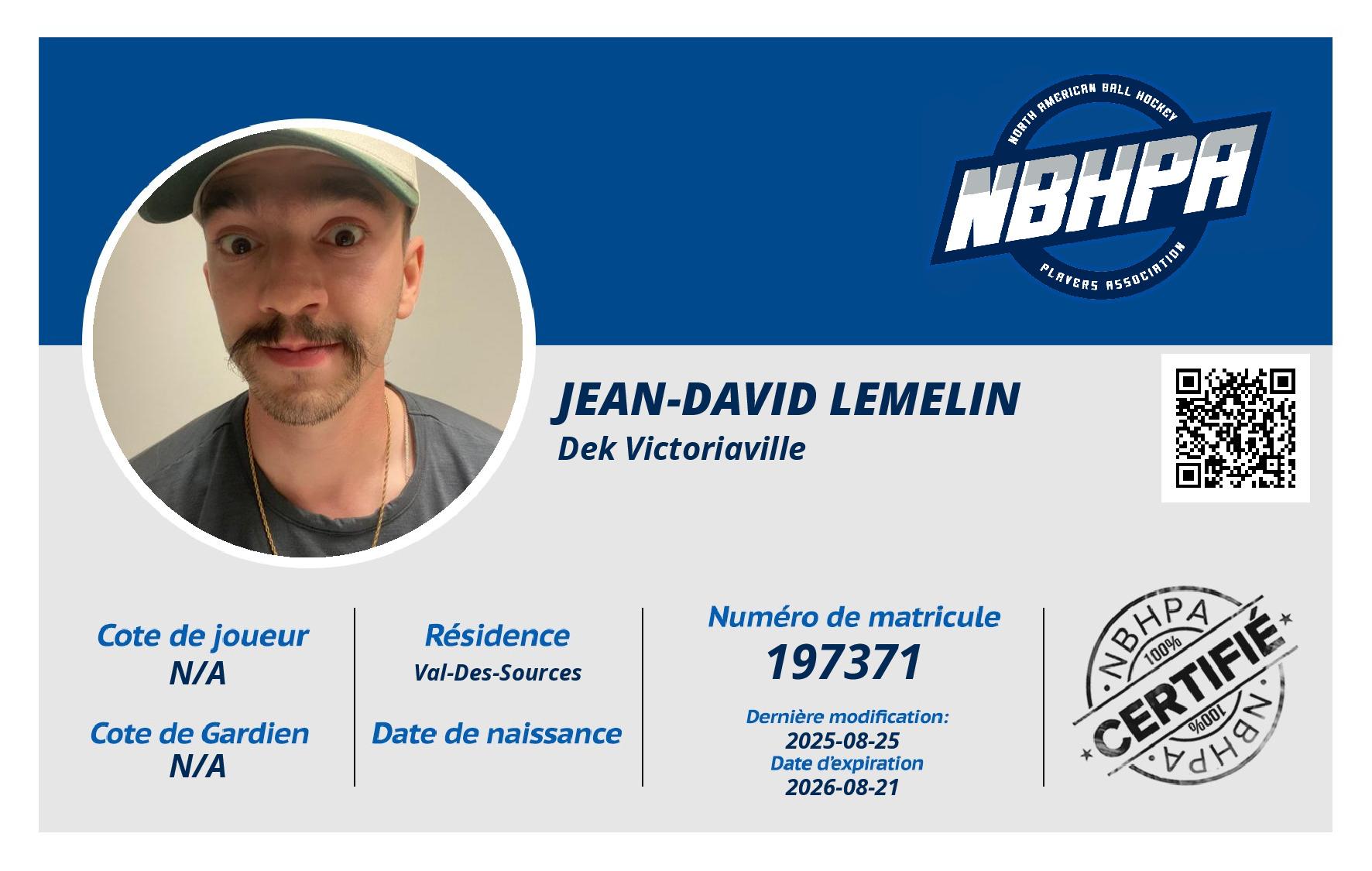 Jean-David Lemelin