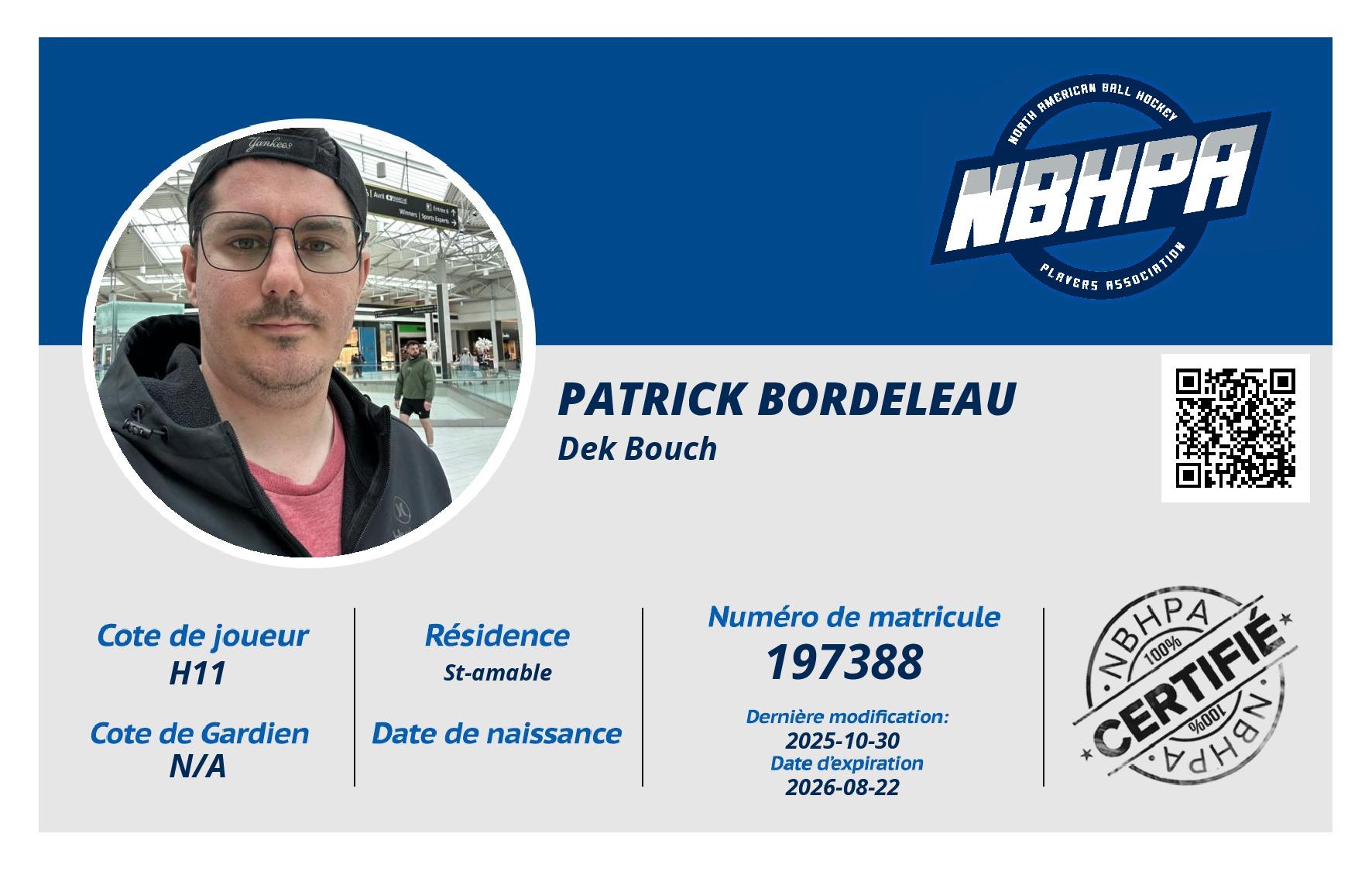 Patrick Bordeleau