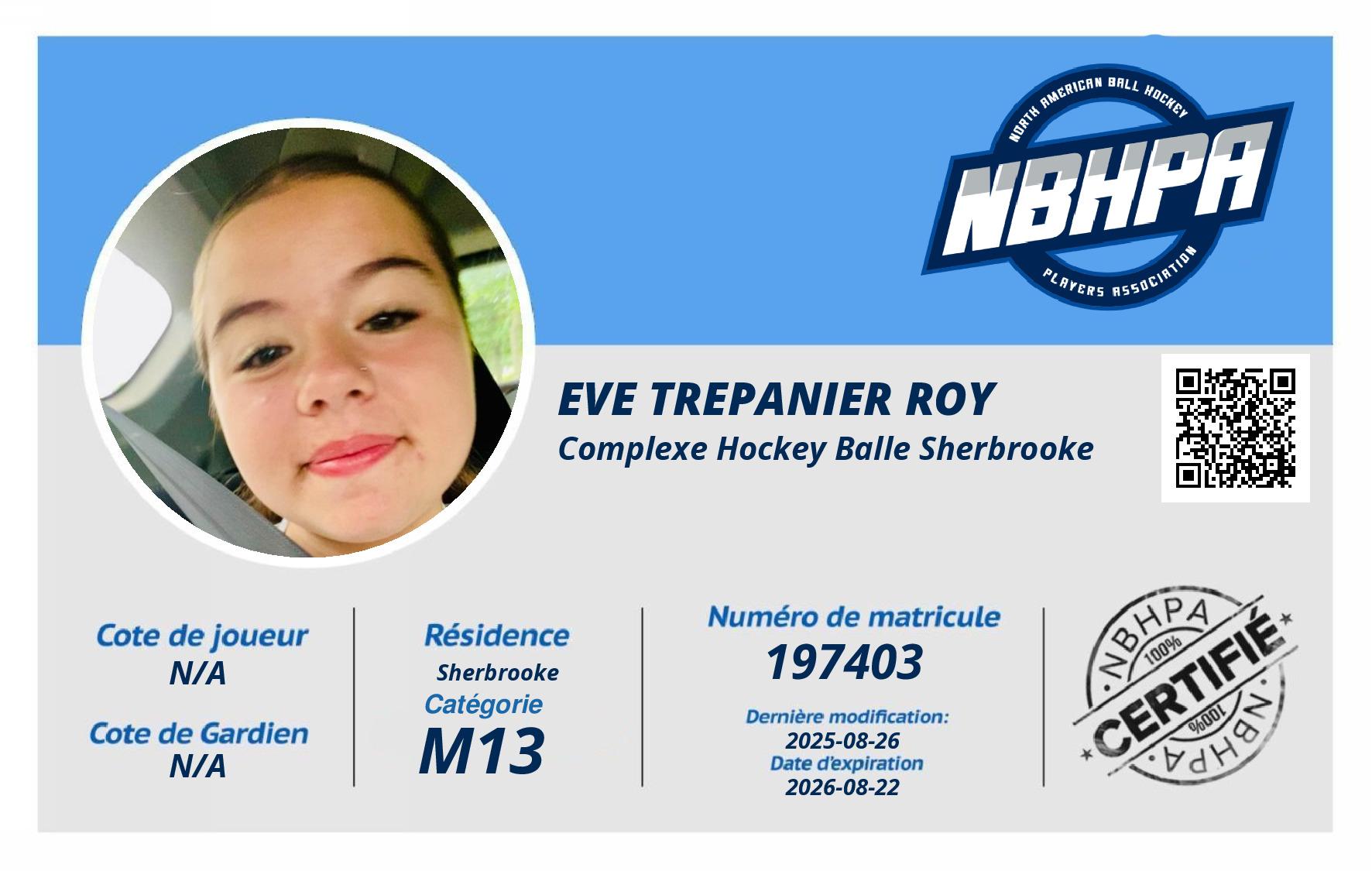 Eve Trepanier Roy