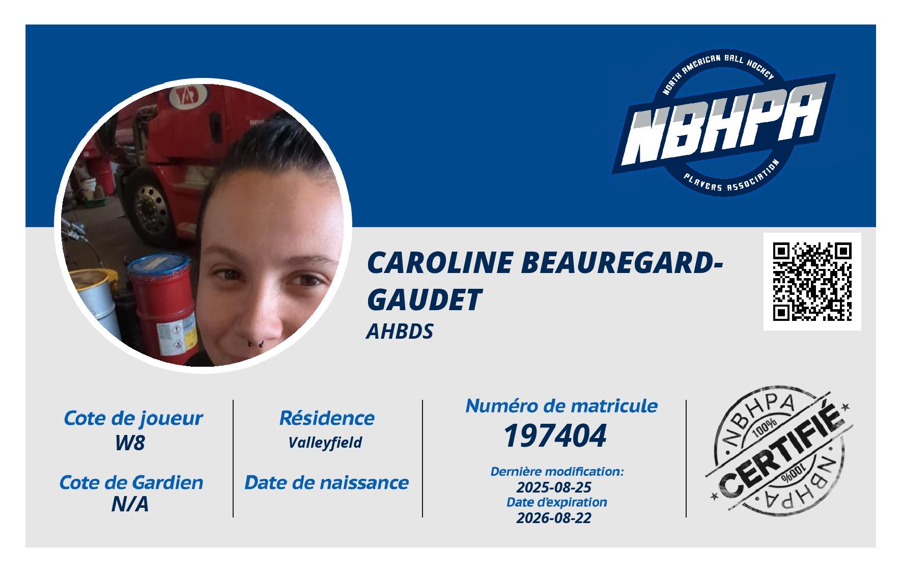Caroline Beauregard-Gaudet