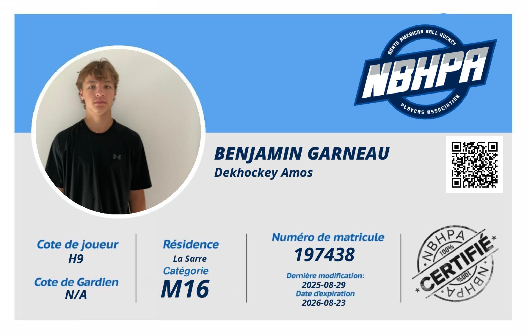 Benjamin Garneau