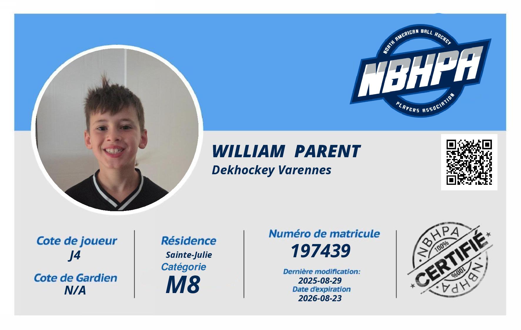 William  Parent 