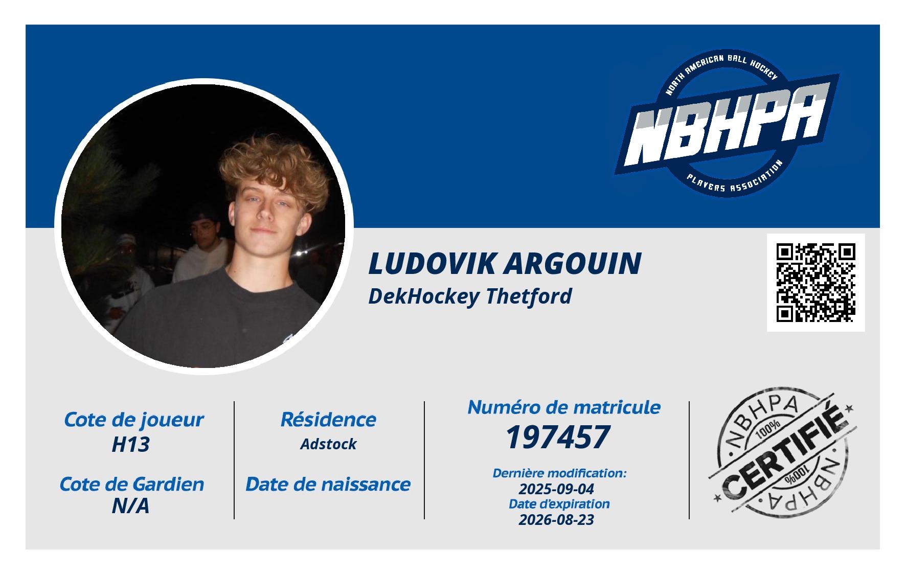 Ludovik Argouin
