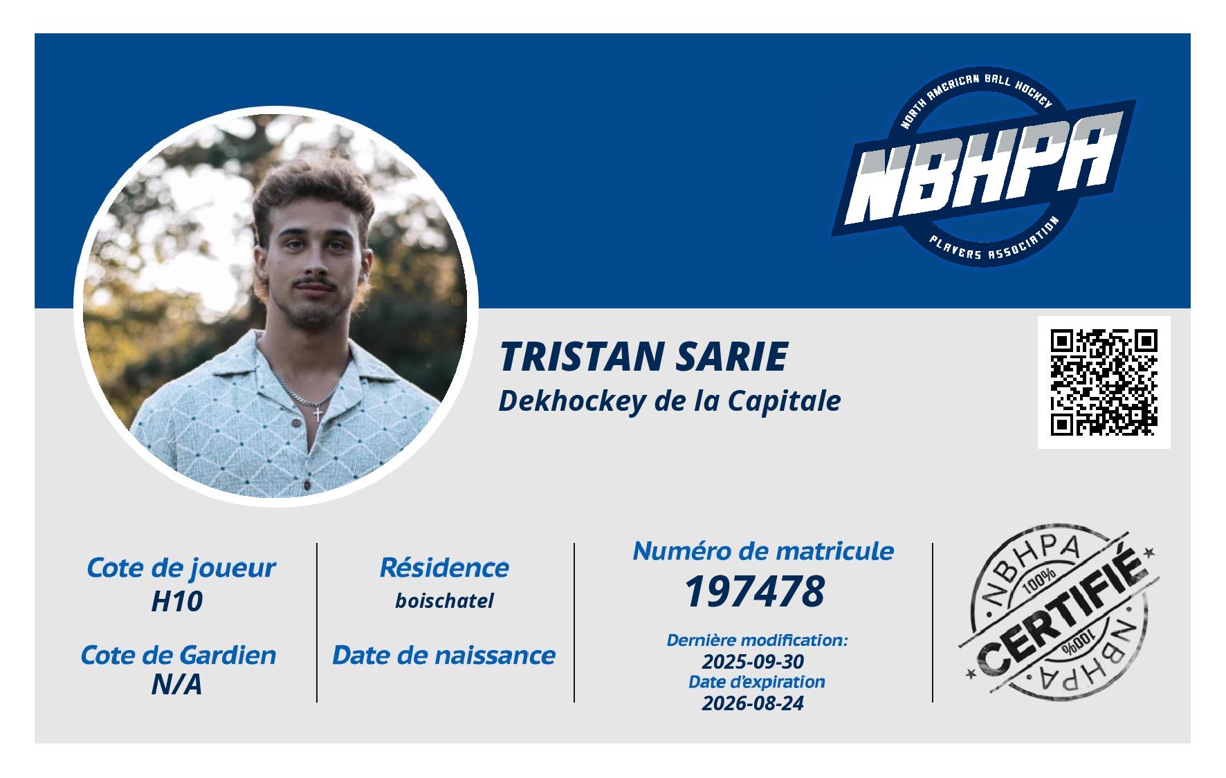 Tristan Sarie