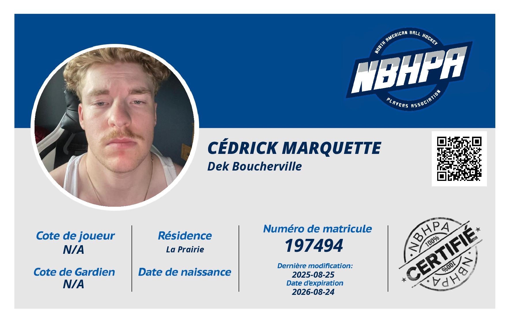 Cédrick Marquette