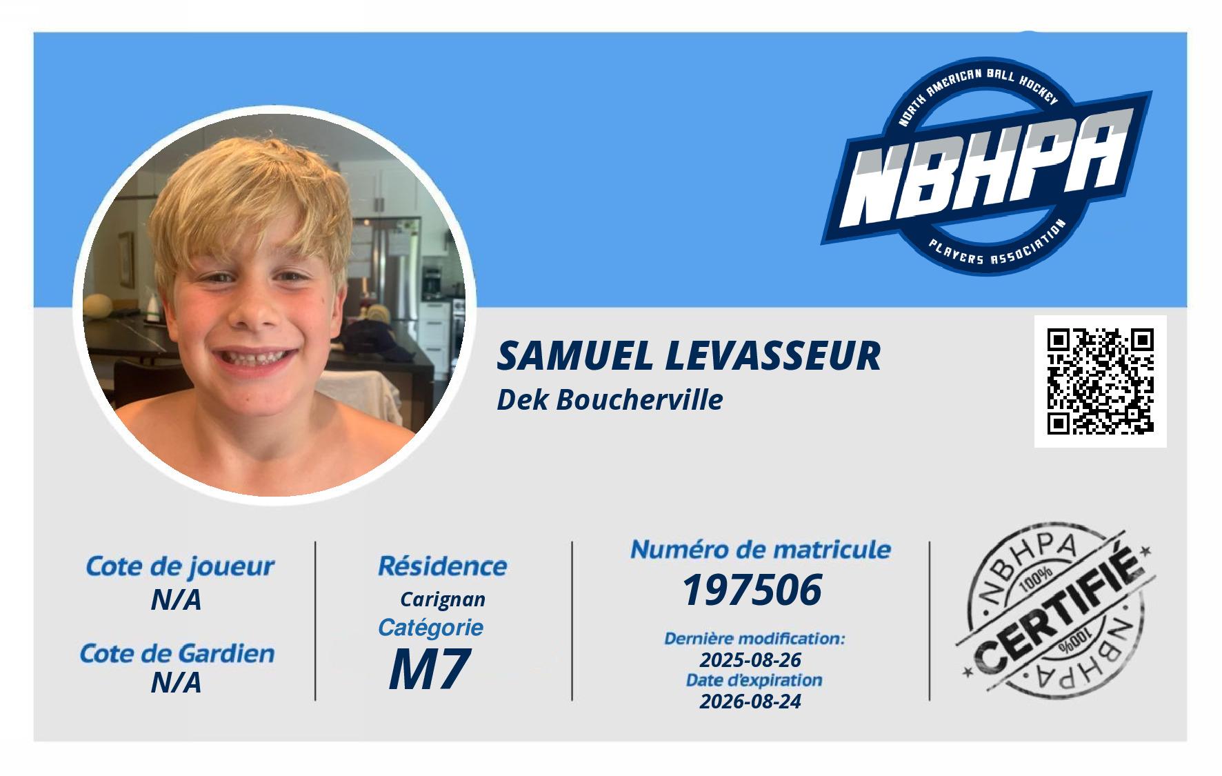 Samuel Levasseur