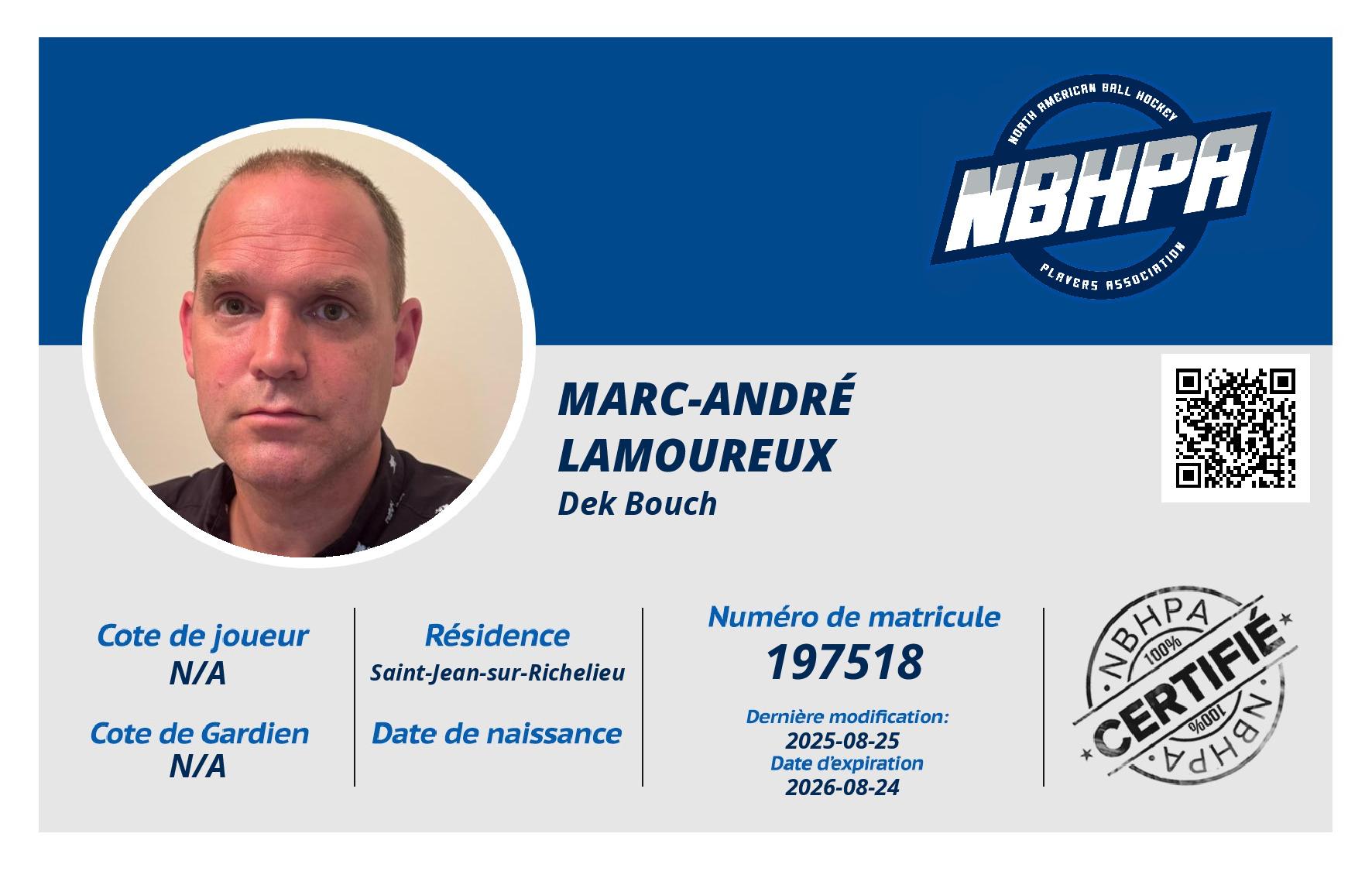 Marc-André Lamoureux