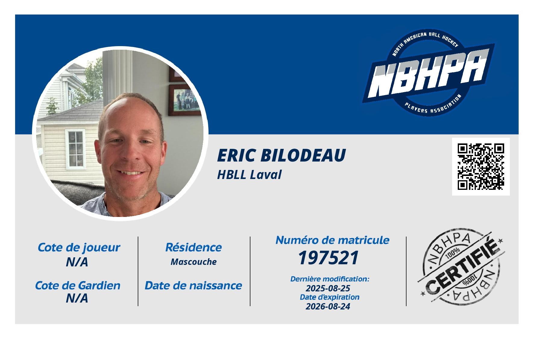 Eric Bilodeau