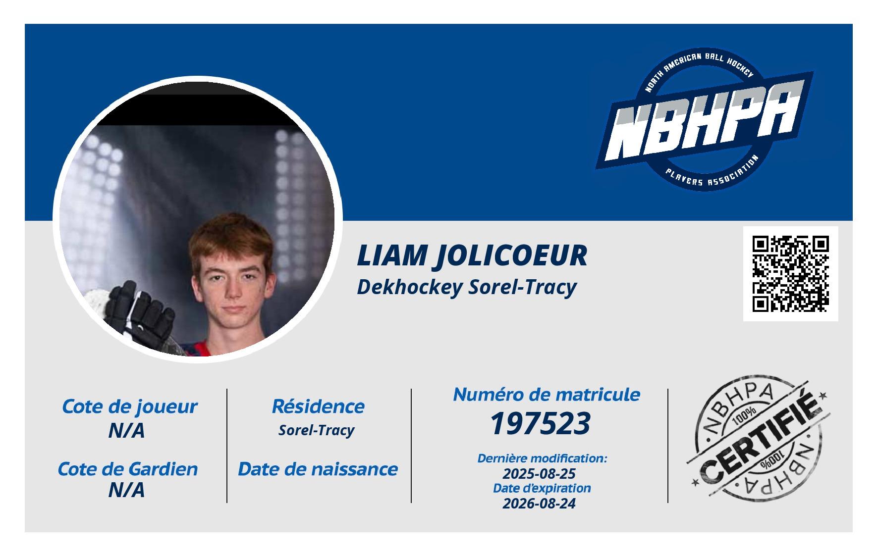 Liam Jolicoeur