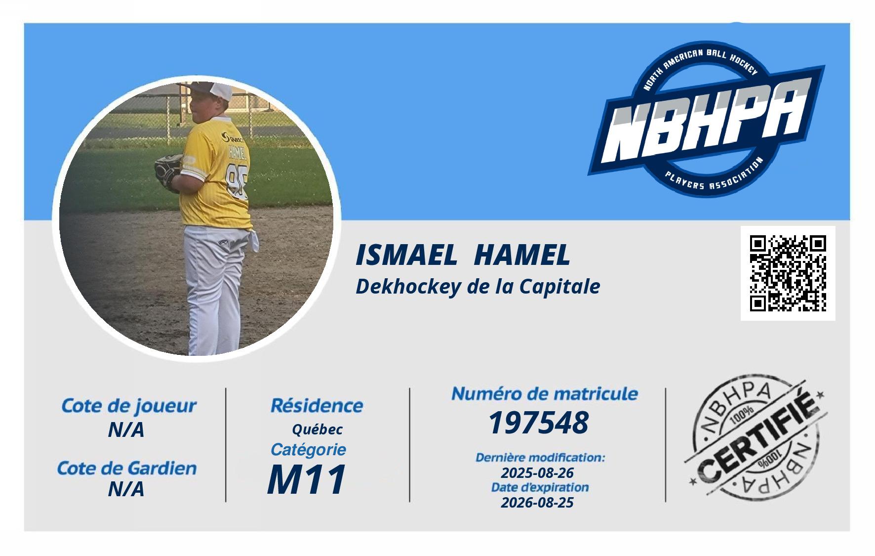 Ismael  Hamel