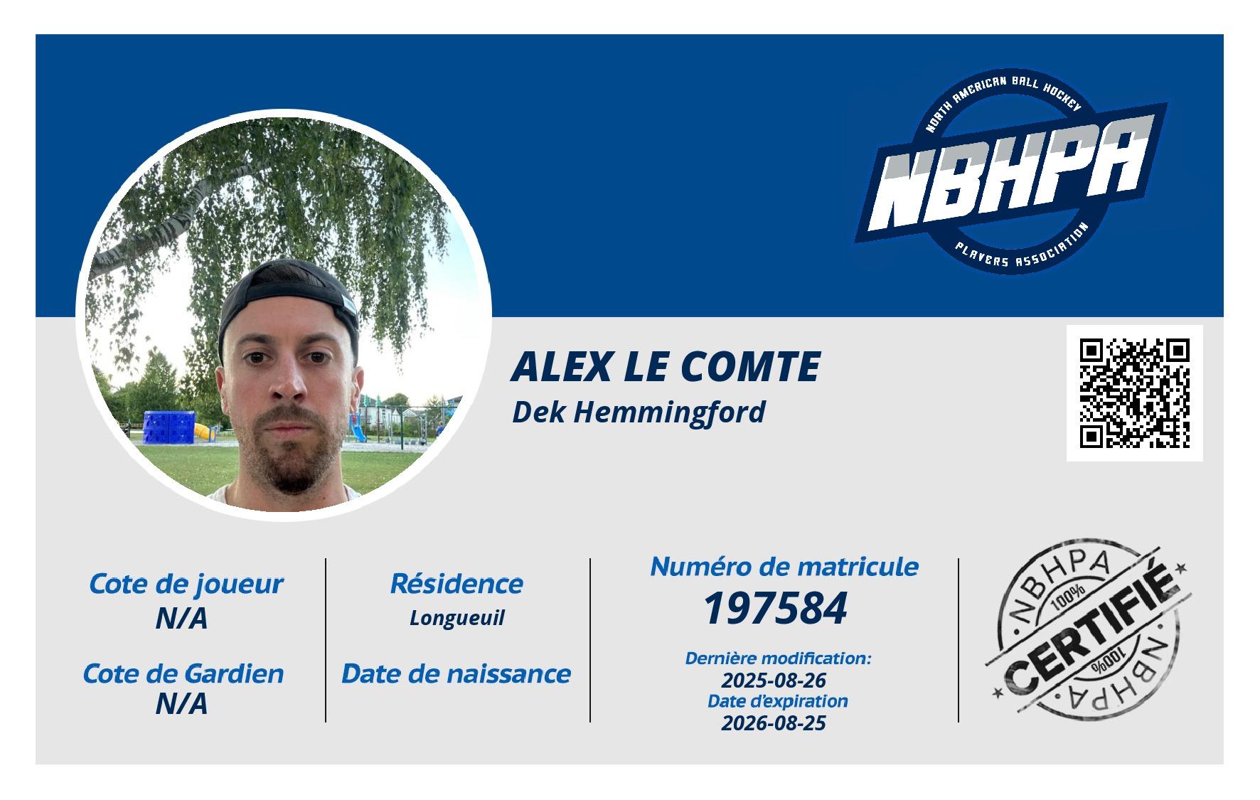 Alex Le Comte