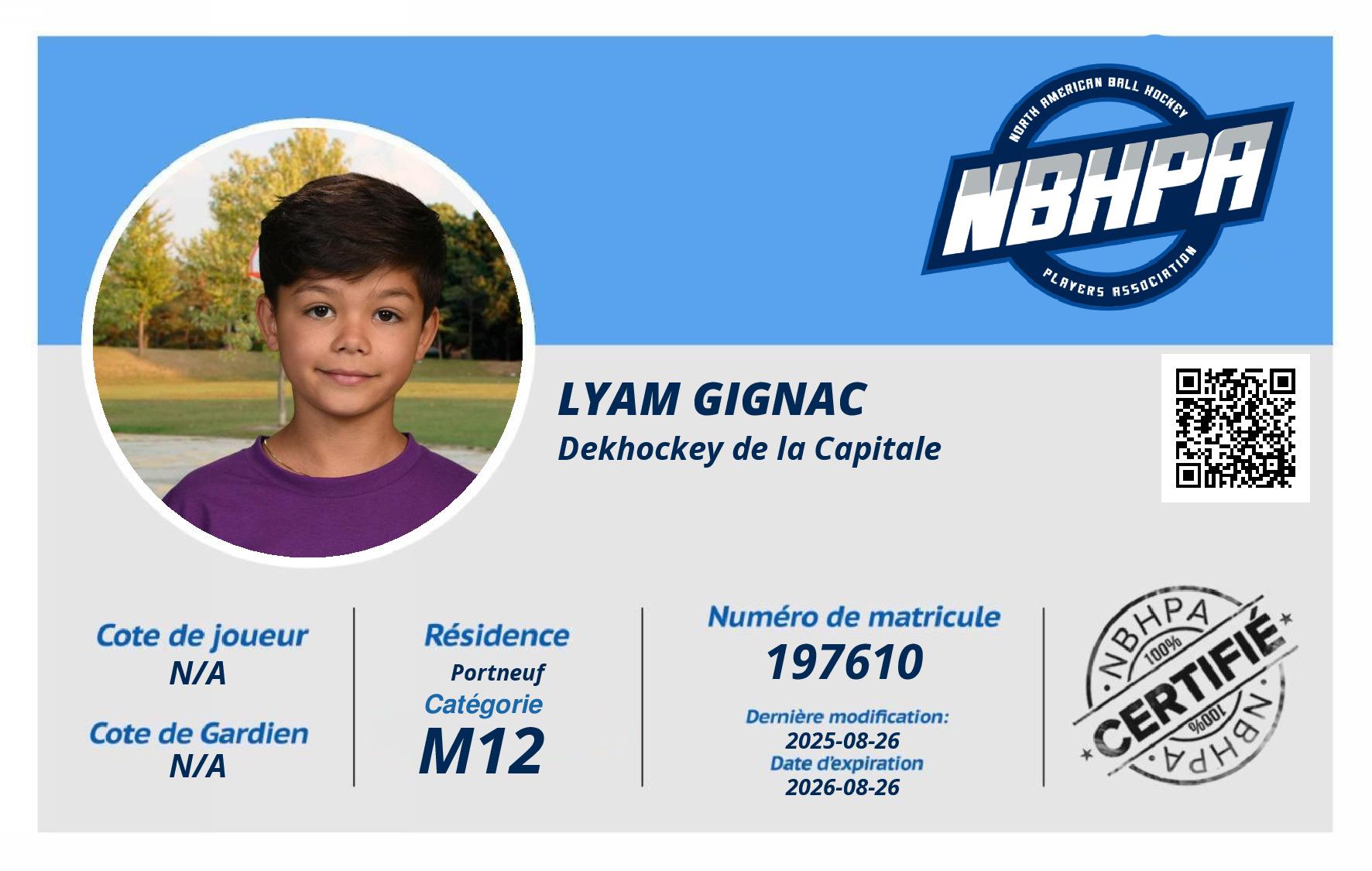 Lyam Gignac