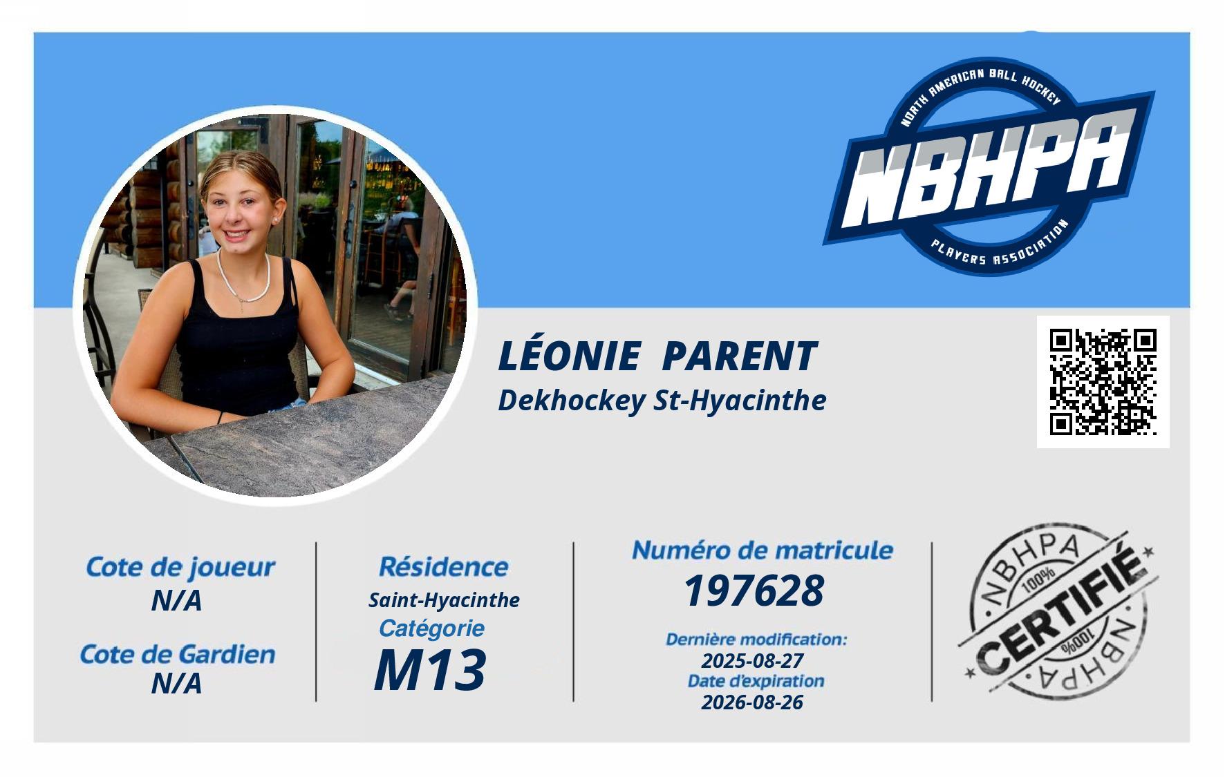 Léonie  Parent