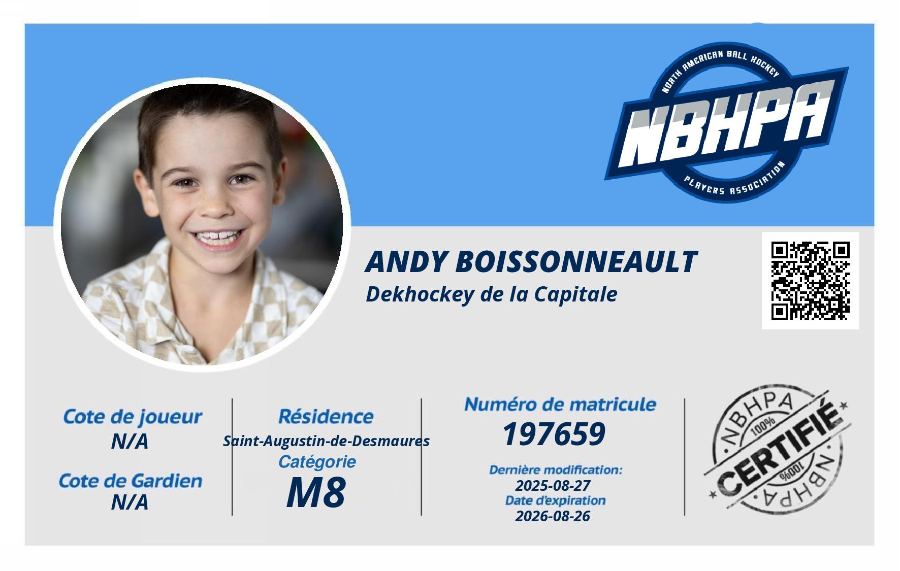 Andy Boissonneault