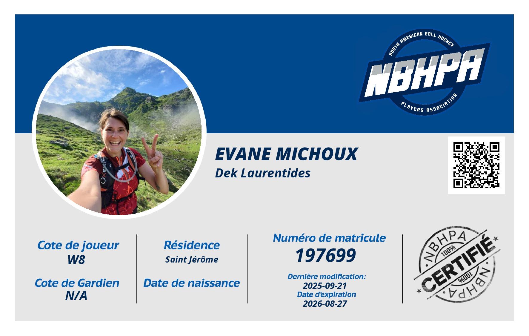 Evane Michoux