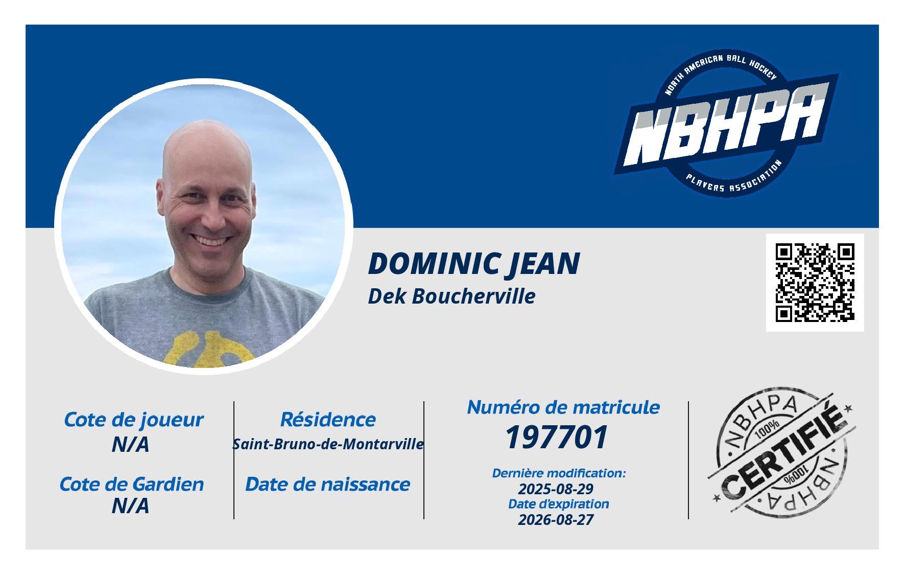 Dominic Jean