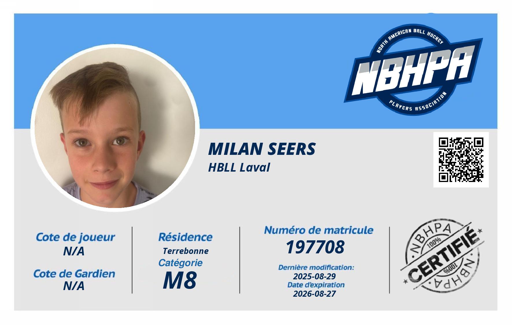 Milan Seers