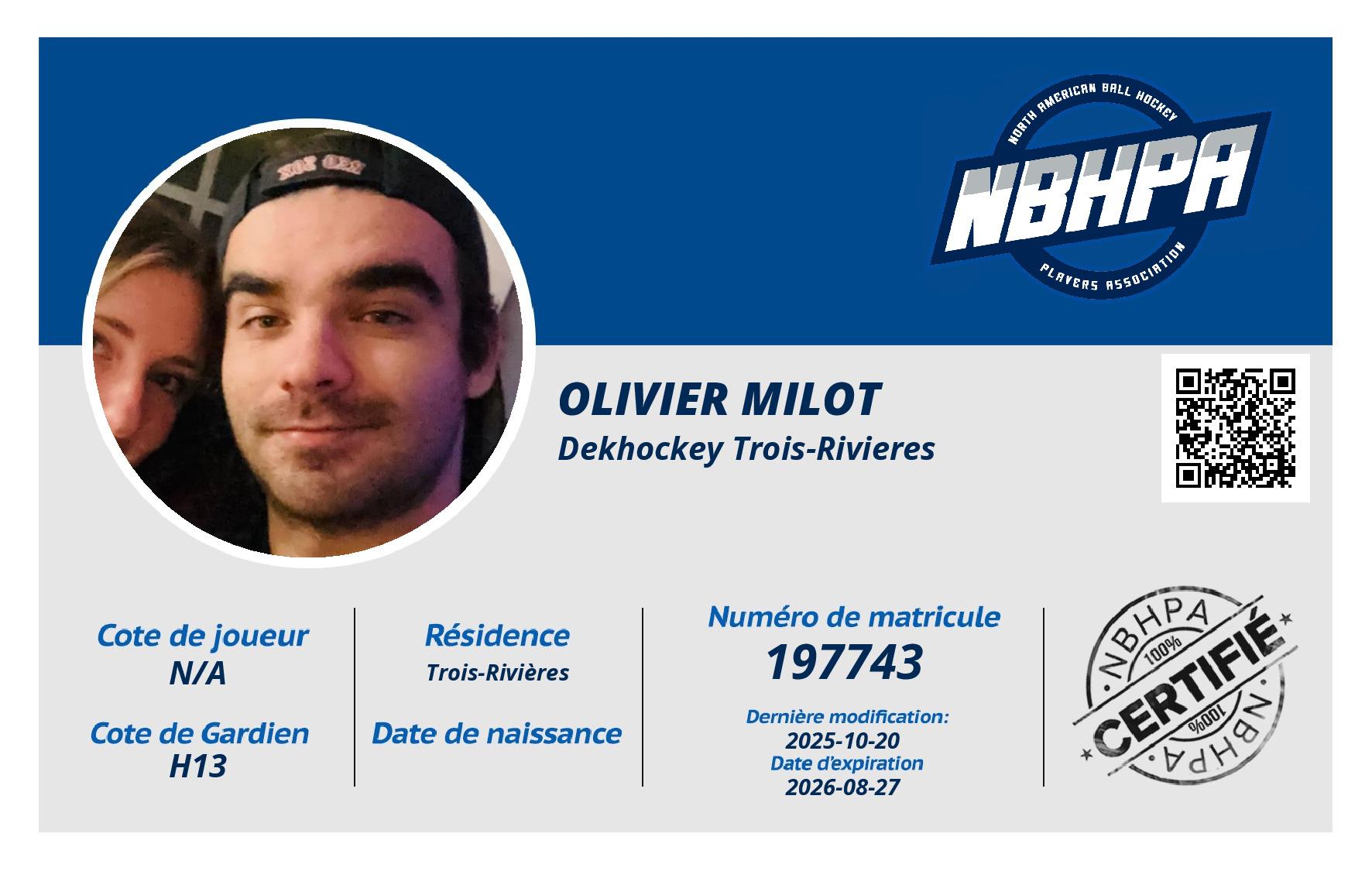 Olivier Milot