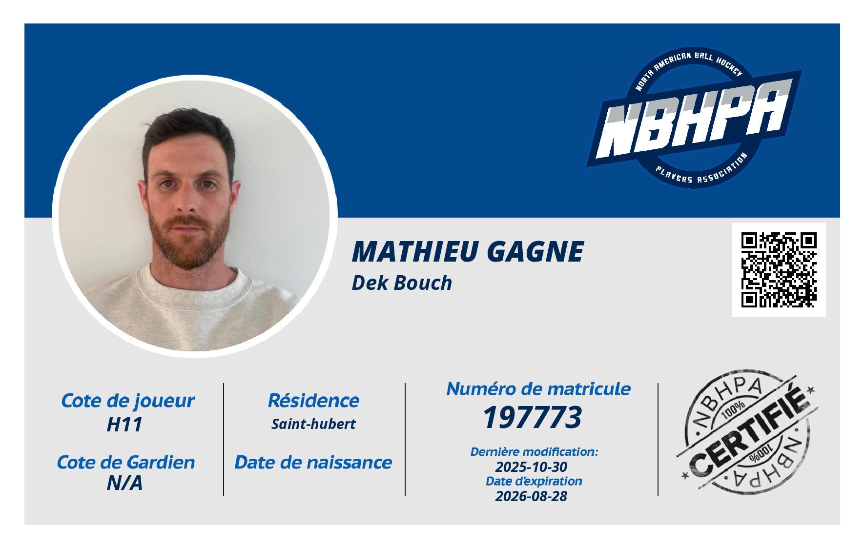 Mathieu Gagne