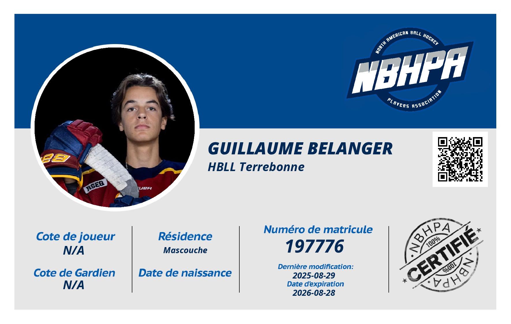 Guillaume Belanger