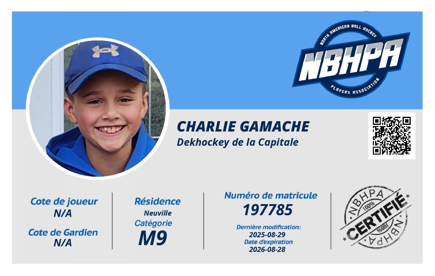 Charlie Gamache