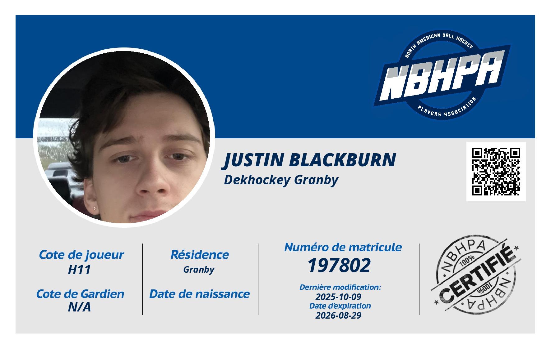 Justin Blackburn