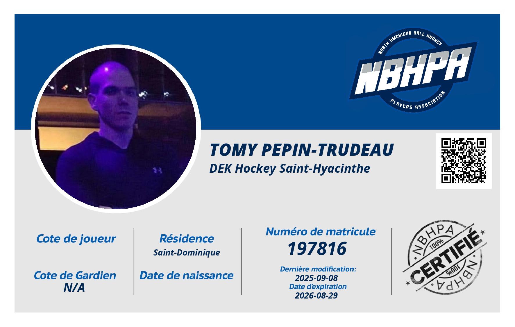 Tomy Pepin-Trudeau
