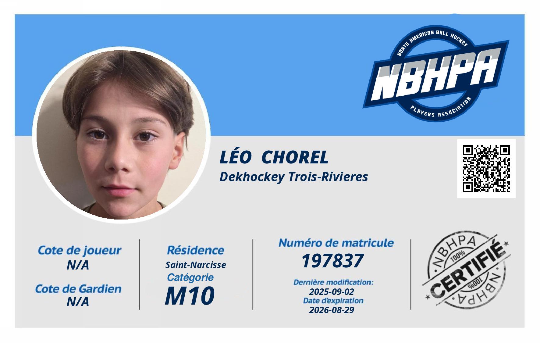 Léo  Chorel 