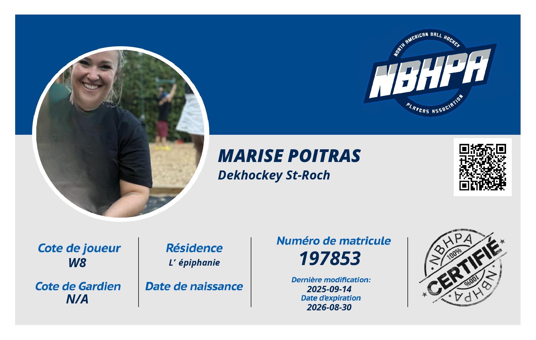 Marise poitras