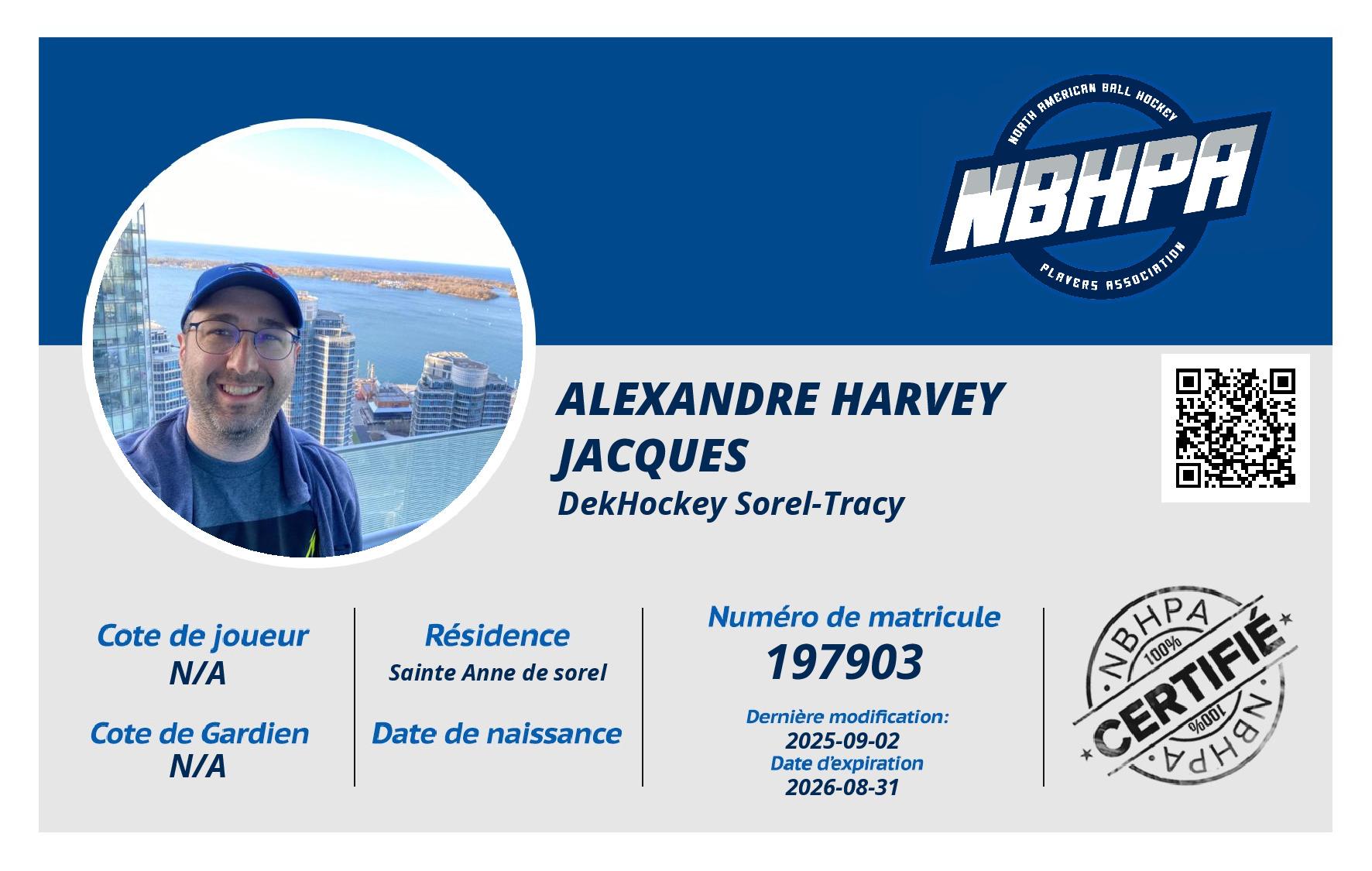 Alexandre Harvey Jacques