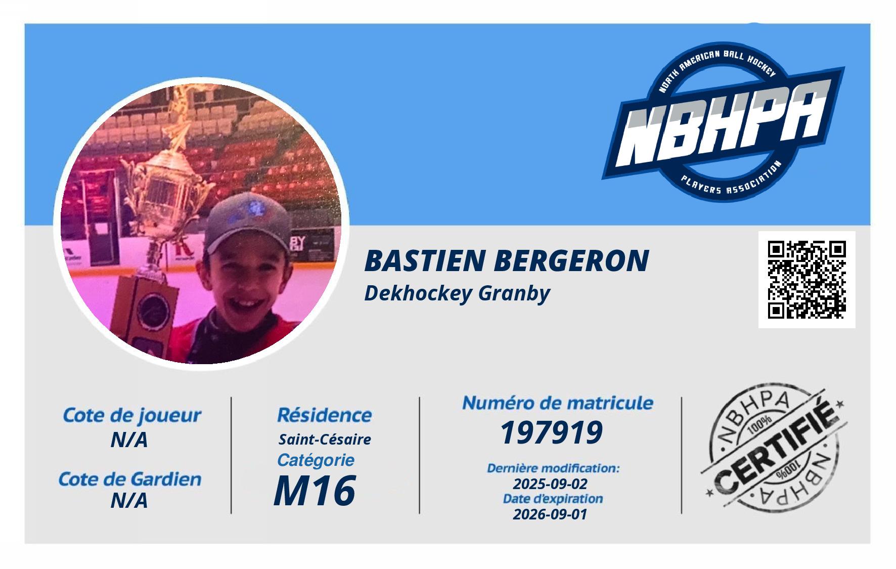 Bastien Bergeron